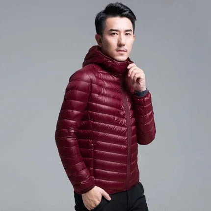 Men’s Ultra-Lightweight Packable Down Jacket