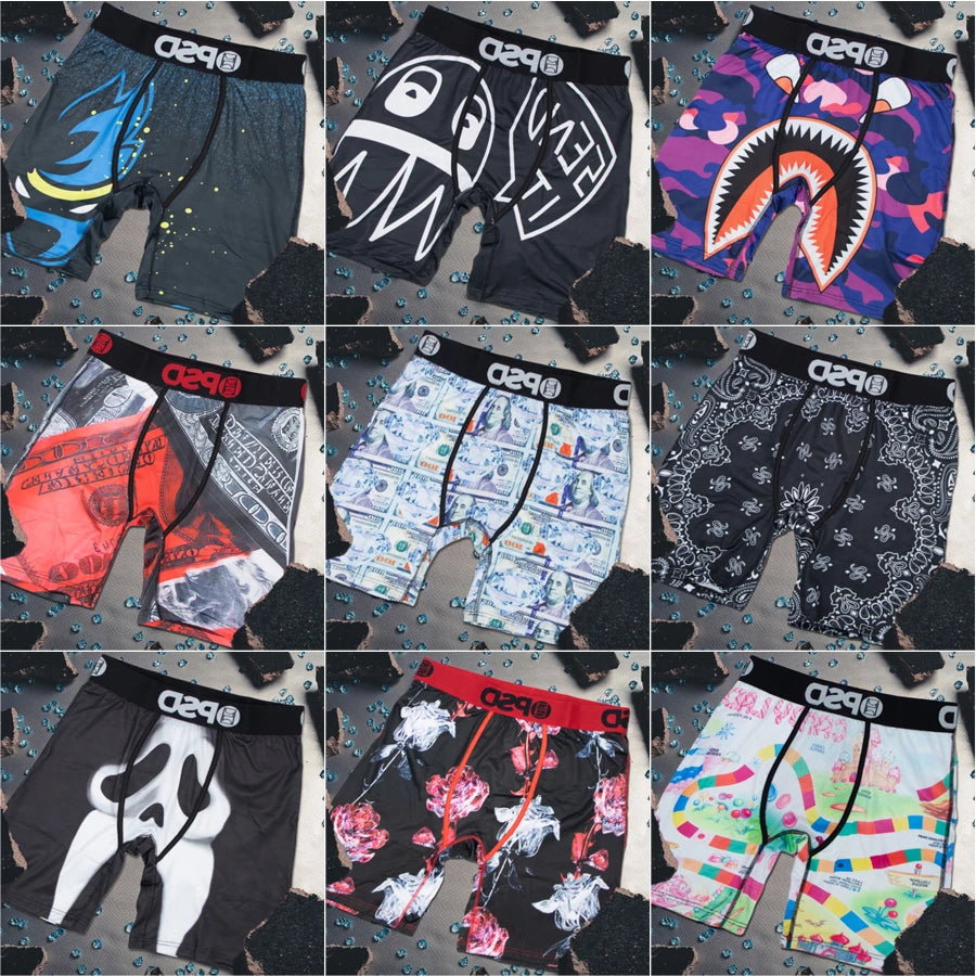 Comfortable & Sexy Men's Boxer Underwear: Breathable, Plus Size Options