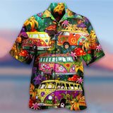 2025 Summer Loose Breathable 3d Print Trendy Cool Fashion Hawaiian Shirts 4