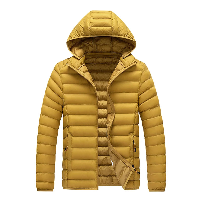 Men’s Hooded Waterproof Winter Parka