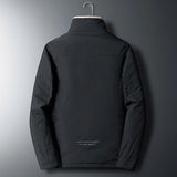Men 2025 Winter Windproof Warm Thick Fleece Jacket 4