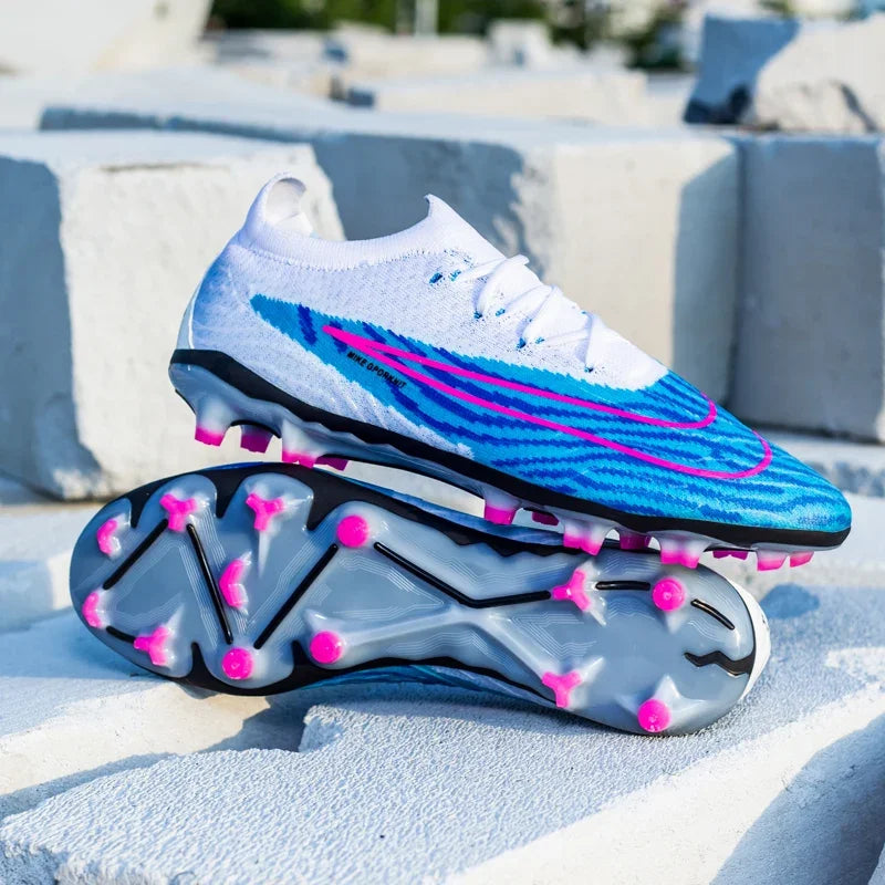 High Quality Ultralight Men ‘s Soccer Shoes Non-Slip Turf Soccer Cleats Kids TF/FG Training Football Boots Chuteira Campo 6