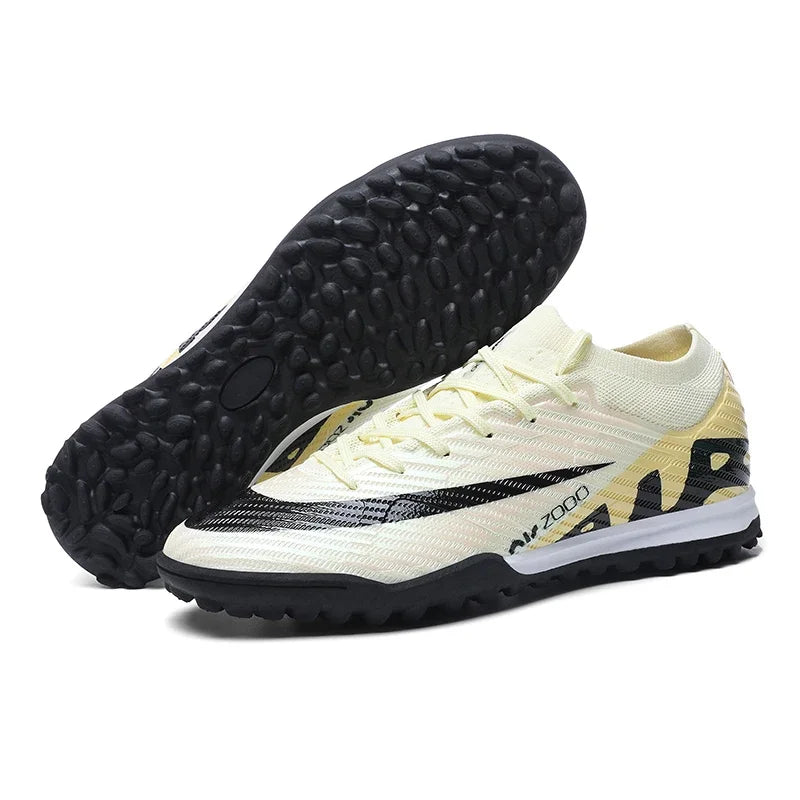 Mid-top New Men Soccer Shoes Cleats Hot-selling Non-Slip FG/TF Football Boots High-quality Match Sneakers Futsal Indoor