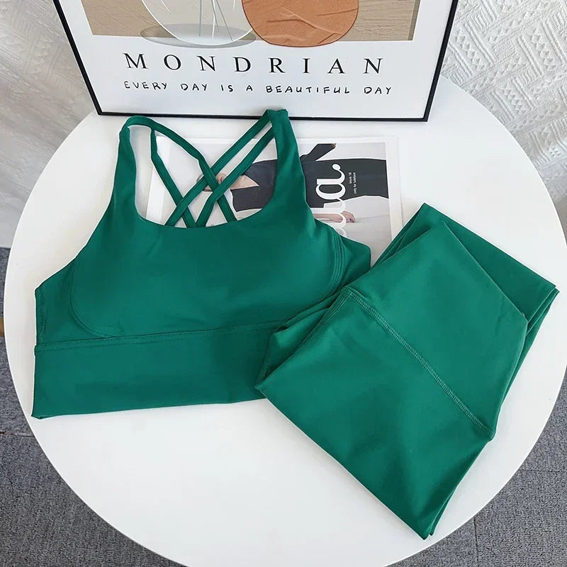 Women’s 2-Piece Breathable Yoga & Fitness Set
