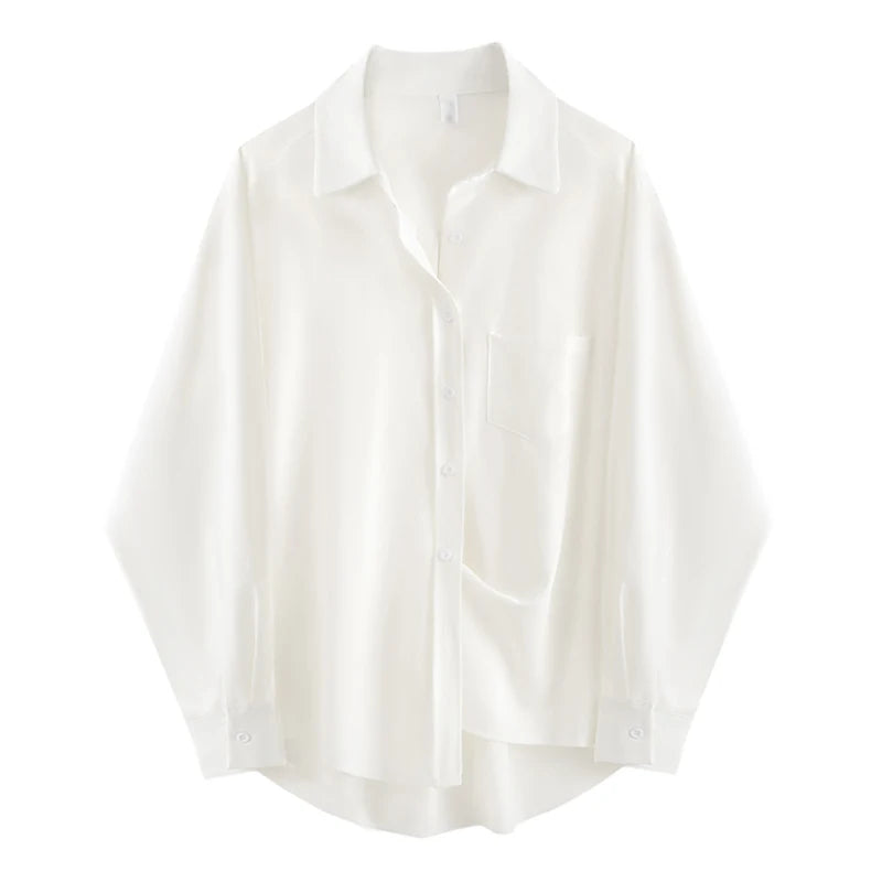 Minimalist Oversized White Tunic
