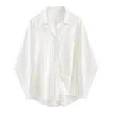 Minimalist Oversized White Tunic