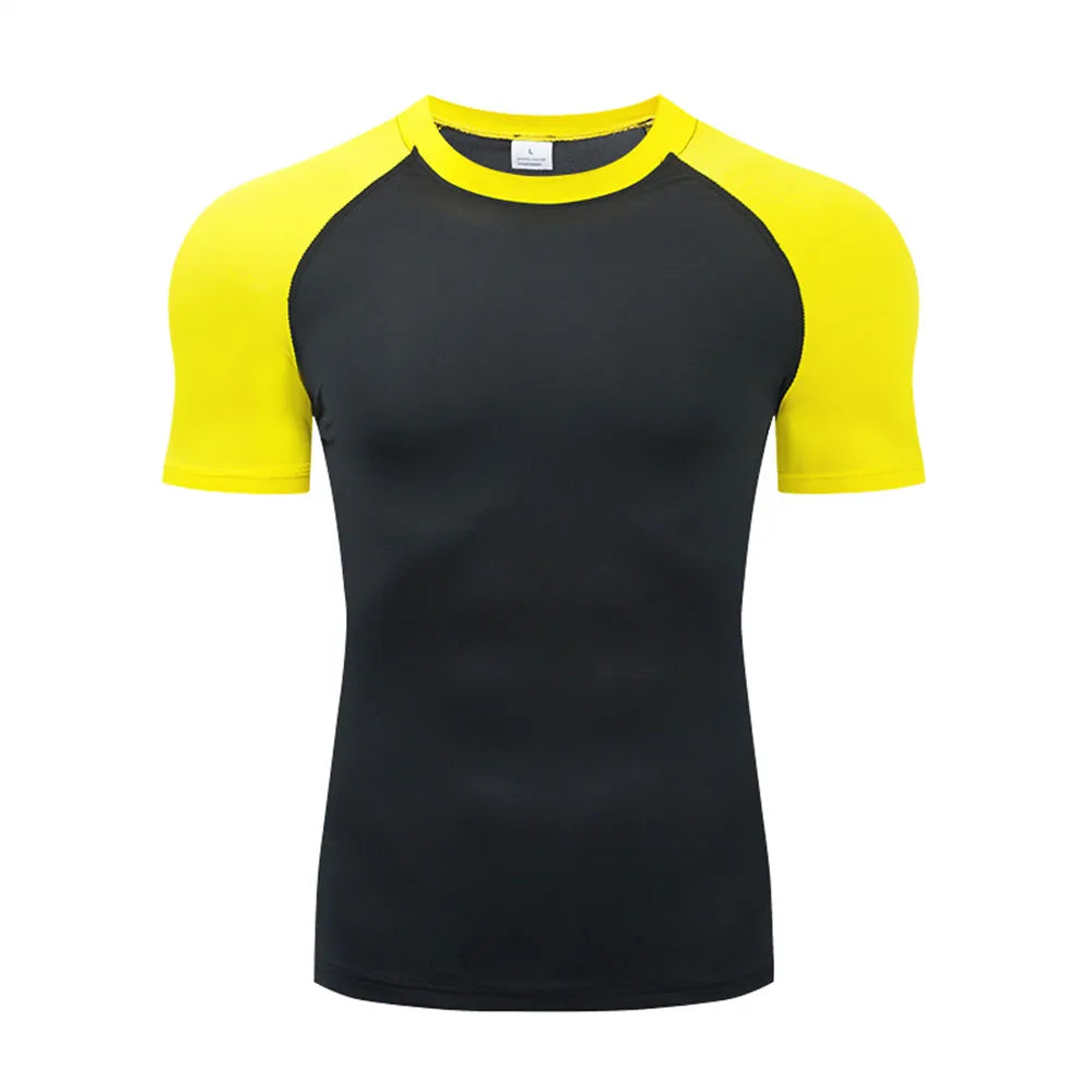 Men’s Performance Compression Top | Breathable Fitness Tee