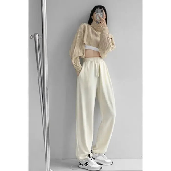 Drawstring-Fitness-Women-s-Pants-Clothing-Jogging-Sports-Elastic-Waist-Harem-Trousers-for-Woman-Pink-Baggy