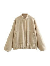 Oversized Vintage Bomber Jacket