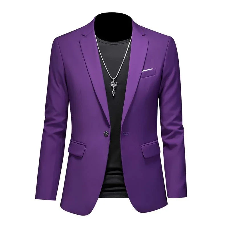 Boutique-Fashion-Solid-Color-High-end-Brand-Casual-Business-Men-s-Blazer-Groom-Wedding-Gown-Blazers