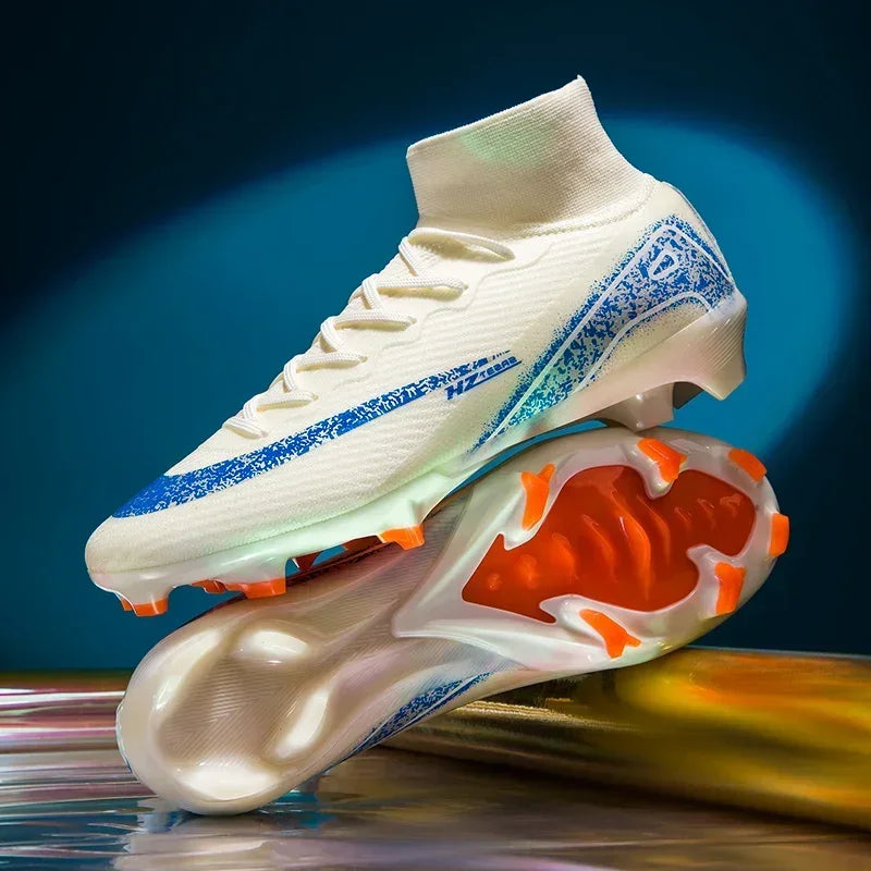 Men Soccer Shoes Society Professional Soccer Cleats Adult Fast Turf Training Football Shoes Outdoor Futsal Football Field Boots