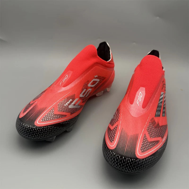 Mens Boys Professional Football Boots TF/FG Soccer Shoes High Ankle Kids Cleats Training Sport Sneakers Outdoor High-quality 5