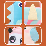 3D Three-Dimensional Bento Bag Cute Cartoon Bento Bag Lunch Bag Handbag Storage Insulation Bag Canvas Lunch Box Bag Ice Pack 5