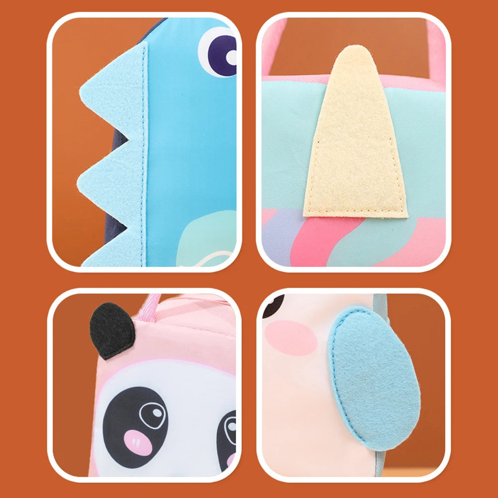 3D Three-Dimensional Bento Bag Cute Cartoon Bento Bag Lunch Bag Handbag Storage Insulation Bag Canvas Lunch Box Bag Ice Pack 5