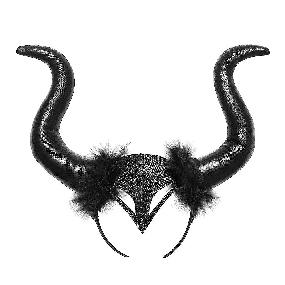Girls' Dark Forest Queen Cosplay Dress with Wings
