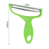 1 Pcs Peeler Vegetables Fruit Stainless Steel Cabbage Graters Salad Potato Slicer Kitchen Accessories Cooking Tools Wide Mouth 6