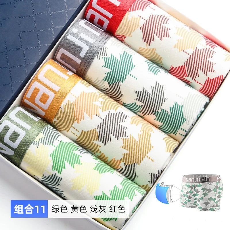 4-Pack Men’s Comfort Cotton Boxer Shorts