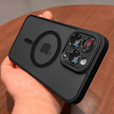 Magnetic Matte Translucent Case with Lens Protection