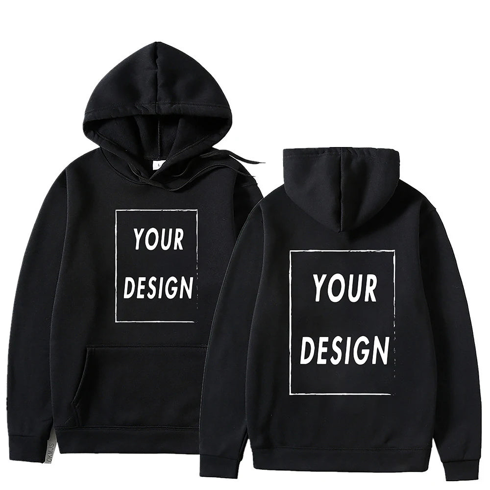 Your Own Design Brand Logo/Picture Personalized Custom Anywhere Men Women DIY Hoodies Sweatshirt Casual Hoody Fashion New 5