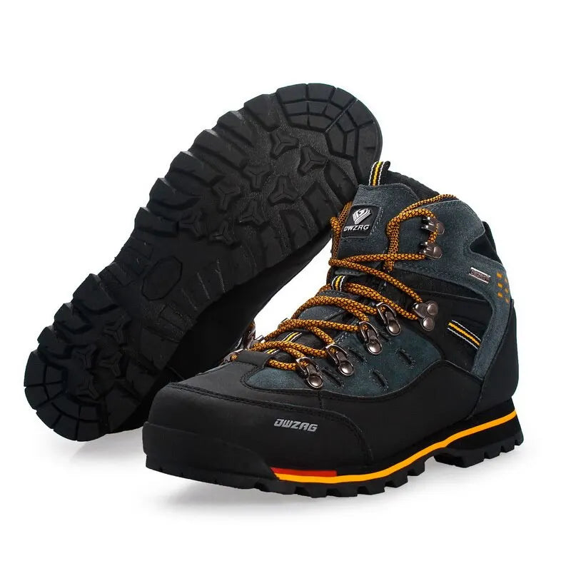 Hiking Shoes Men Outdoor Mountain Climbing Sneaker Top Quality Fashion Casual Snow Boots 2
