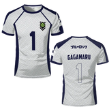 2025 New Men's Blue Lock Anime Nagi Soccer Jersey T-shirt Women's Round Neck Sports Tops Children's Casual Short Sleeve Tshirt 3