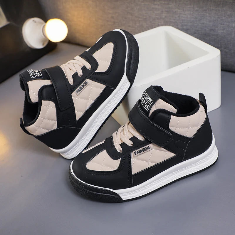 2023 Children sports Fashion shoes  winter warm walking shoes Casual sneakers for kids 6