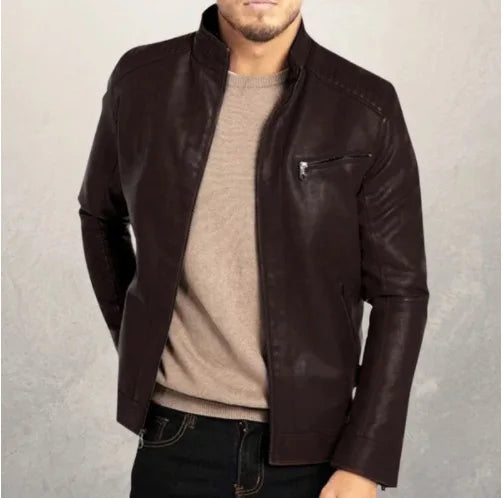 Men’s Urban Moto PU Leather Jacket