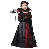 2025 Girls Halloween Cosplay Ghost Bride Dress Kids Carnival Party Children Gothic Vampire Costume Dress Clothing 3