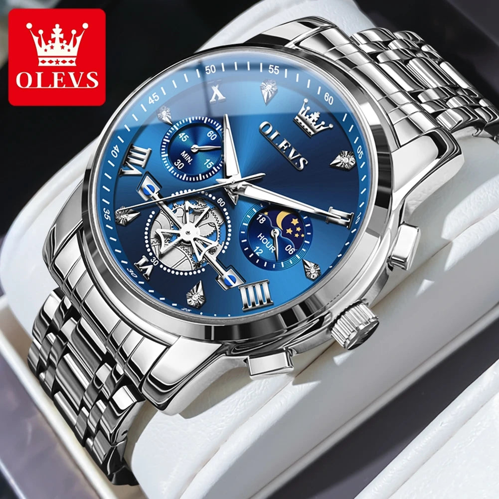 OLEVS-Men-s-Watches-Classic-Multifunctional-Fltwheel-Chronograph-Original-Quartz-Wristwatch-Moon-Phase-24-Hour-Waterproof