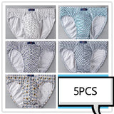 Men’s 100% Cotton Comfort Briefs (5-Pack)