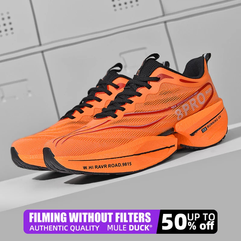 Marathon-Air-Cushion-Carbon-Plate-Sports-Running-Shoes-Men-Breathable-Lightweight-Women-Comfortable-Nonskid-Speciality-Sneakers