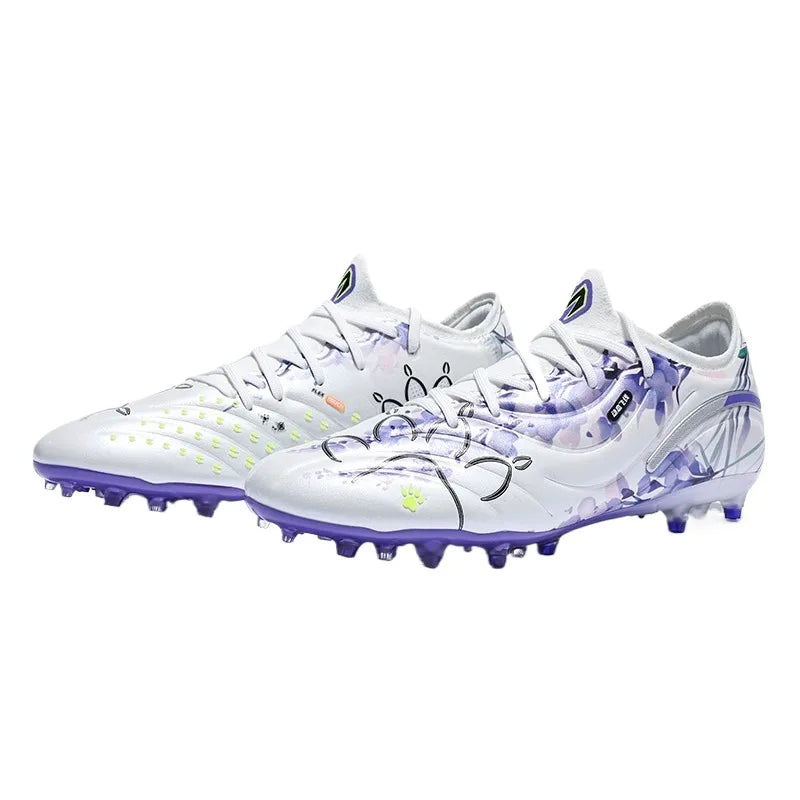 Kelme Men's Professional Match Football Shoes Indoor Anti Slip Football Shoes Mg Short Nail Outdoor Lawn Football Boots