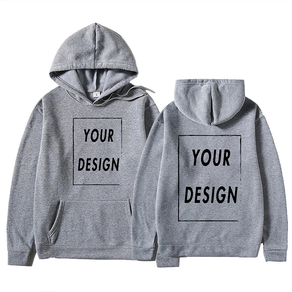 Your Own Design Brand Logo/Picture Personalized Custom Anywhere Men Women DIY Hoodies Sweatshirt Casual Hoody Fashion New 4