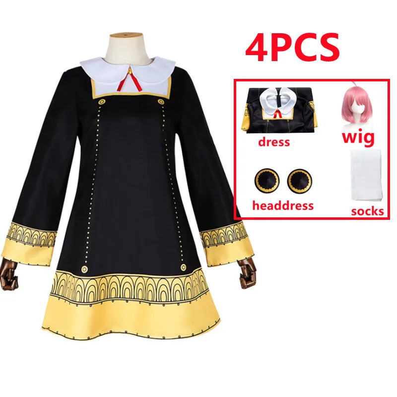 Anya Forger Cosplay Costume Set