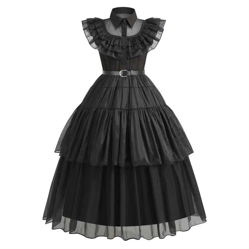Children’s Classic Gothic Peter Pan Collar Dress