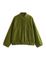 Oversized Vintage Bomber Jacket