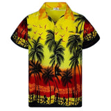 Hawaiian palm trees 3D Print Men Shirt