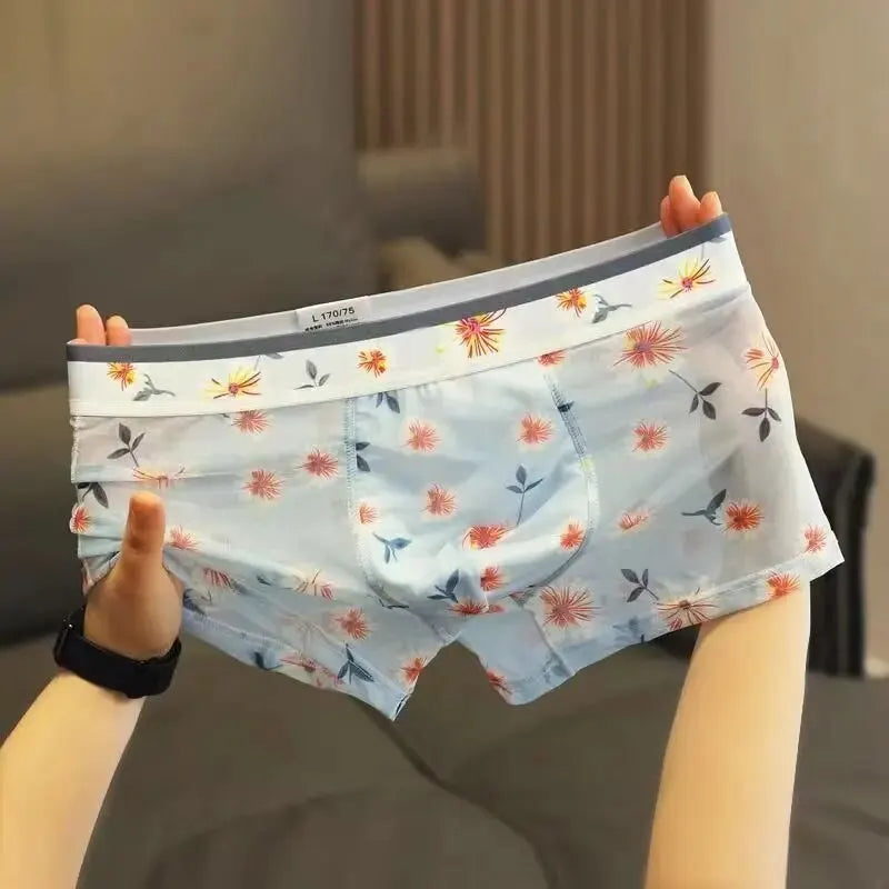 Men’s Ultra-Breathable Mesh Boxer Briefs