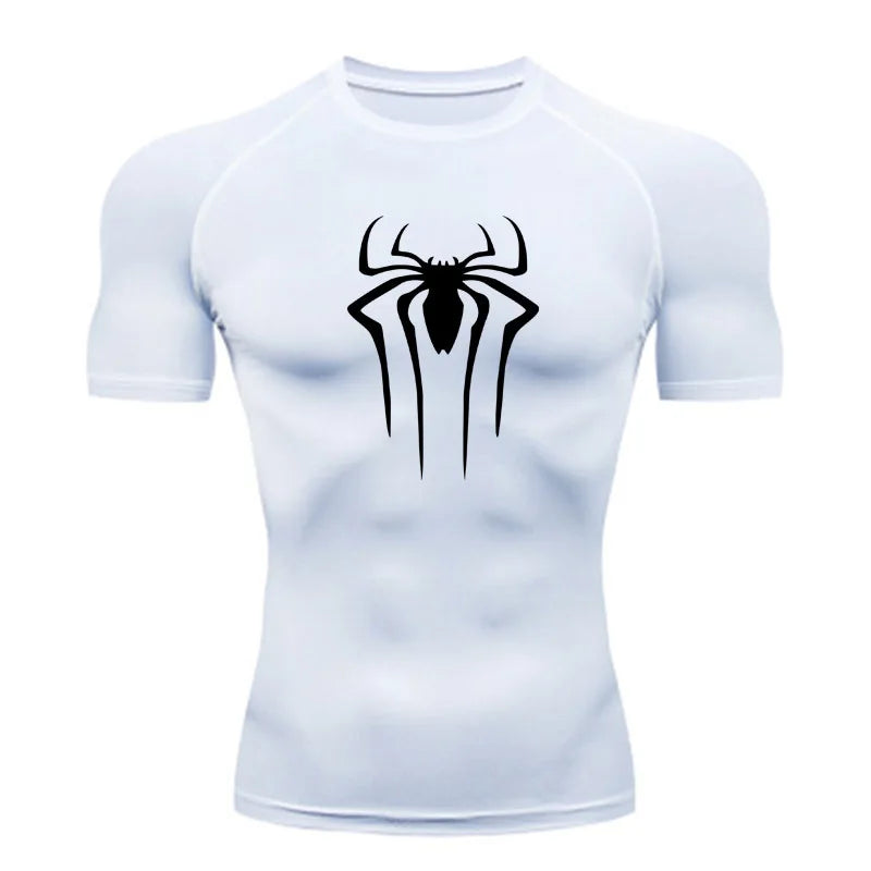 New Compression Shirt Men Fitness Gym Super Hero Sport Running T-Shirt Rashgard Tops Tee Quick Dry Short Sleeve T-Shirt For Men 2