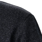 Autumn and winter men's stand collar long sleeve casual knitted sweater top 5