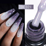 Mtssii Thermal Aurora Rubber Base Gel – Shimmering Temperature Color Change