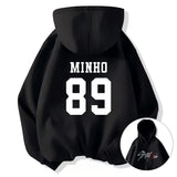Vintage Graphic Print Stray Kids Hoodie