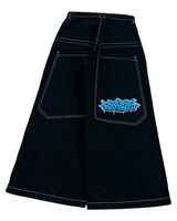 Y2K Baggy Jeans men Harajuku 2000s vintage Embroidered high quality jeans new Hip Hop streetwear men women Casual wide leg jeans 4