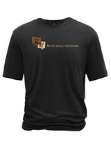 Creative Geometric Graphic Print Short Sleeve T-shirt for Men, Summer Outdoor Casual Crew Neck Top Shirt