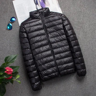 Men’s Ultra-Light Hooded Down Jacket