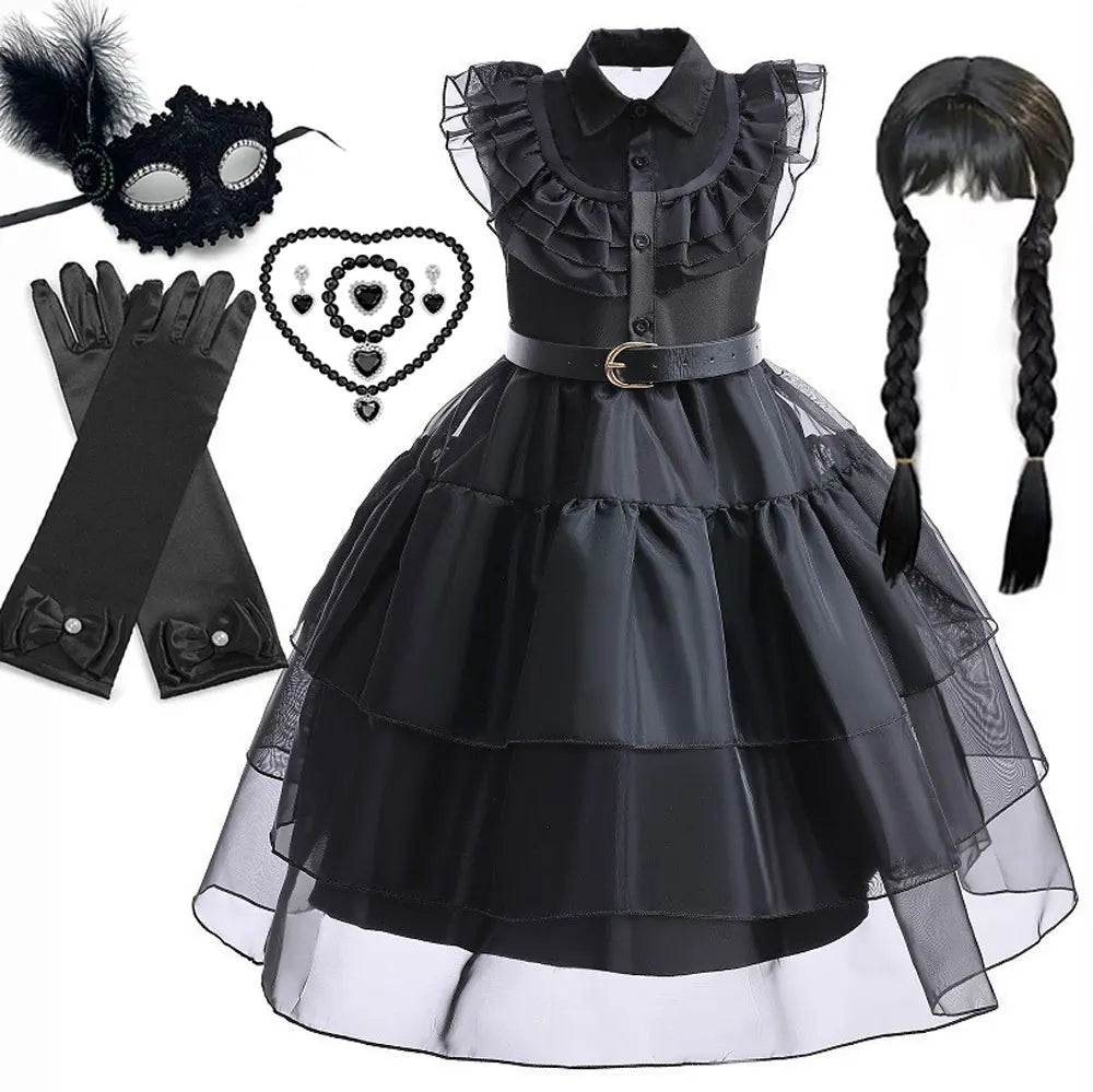 Children’s Classic Gothic Peter Pan Collar Dress