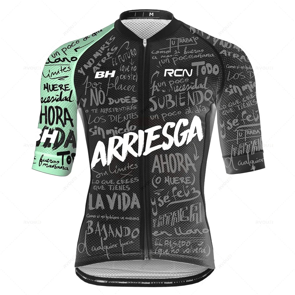 RCN Men's Cycling Jersey & Bib Shorts Summer Set
