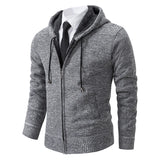 Autumn-And-Winter-New-Jersey-Men-s-Casual-Sports-Coat-Solid-Color-Stand-Collar-Wweater-Grab