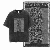 COOLMIND DB cat Printed Cotton Acid Washed Exclusive Graphic Unisex T Shirt Cool Streetwear Men Tshirts Big Size Tee for men