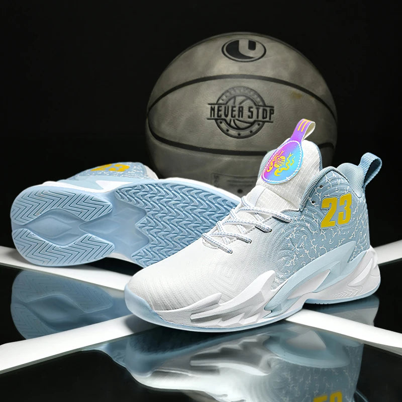 Men Basketball Shoes Breathable Men Non Slip Outdoor Fashion Unisex Sneakers 3